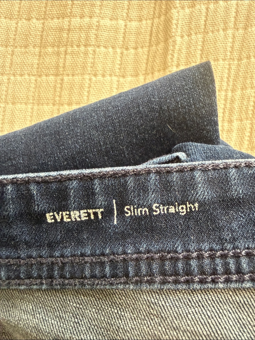 Men’s AG Everett slim straight jeans